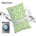 thumbnail image 6 of Pofeuu Daisies Flowers Print Polyester Microfiber Plush Pillowcases, Super Soft and Cozy Pillow Case Covers with Envelop Closure（Pillow core not included）-16"x24", 6 of 6