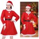 thumbnail image 4 of Túnica Papá Noel Traje Navideño Jersey para Adultos/niños Fiesta Carnaval, 4 of 9