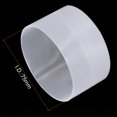 thumbnail image 3 of Uxcell 4pcs Rubber End Caps 75mm ID Vinyl Round Tube Bolt Cap Cover Screw Thread Protectors Clear, 3 of 4