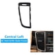 thumbnail image 4 of Car Central Left Air Conditioning A/C Vent Grille Outer Frame Panel 970552141C for 2010-2016, 4 of 5
