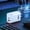 Blue, variant on Hyper Charge Pro Charger, 120W Fast Charger Block with 1 USB C Ports+1 USB-A Ports, Dual Port Power Adapter, Type C Fast Charging Brick Cube Box