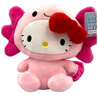 Hello Kitty Axolotl Plush Doll Sanrio Mizu No Ikimono - Walmart.com