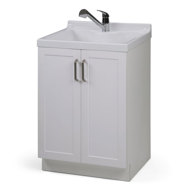 Brooklyn + Max Allister Transitional 24 inch Laundry ...