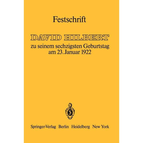 Festschrift: Zu Seinem Sechzigsten Geburtstag Am 23.Januar 1922, (Paperback)