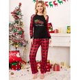 thumbnail image 5 of GymChoice XmasSleepwear For Family,Christmas Pajamas Set Holiday Sleepwear, 5 of 8