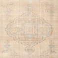 thumbnail image 1 of Ahgly Company Indoor Square Traditional Deep Peach Orange Persian Area Rugs, 7' Square, 1 of 6