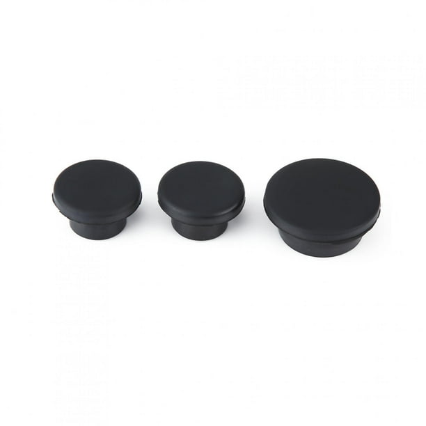 3 tapones de goma para portón trasero para Jeep Wrangler JK 2007-2018 Eliminación del soporte de la rueda de repuesto