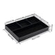 thumbnail image 3 of Caja organizadora superior de tocador de escritorio con bandeja de valet de polipiel con 4 compartimentos para carteras, monedas, llaves y joyas, 3 of 6