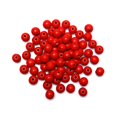 thumbnail image 1 of Perlas de madera redondas rojas de 14 mm, 200 unidades, de Beads Woodeni, 1 of 7