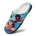 thumbnail image 3 of Steven Universe Mens Cozy Slippers Warm Soft Plush Slipper Slip-on House Shoes for Home Indoor Outdoor, 3 of 8