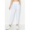 thumbnail image 2 of ALWAYS Women's Jogger Pants Premium Soft Sweatpants with Pockets White US M (Tag L/XL), 2 of 5