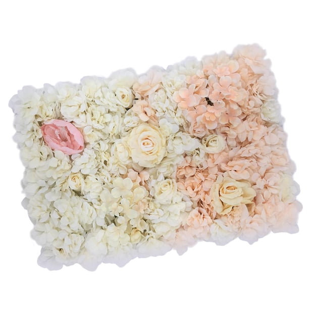 Paneles de Pared Artificiales Yuyangstore Decoración de Boda Pared de Flores Artificiales