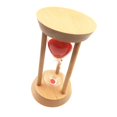 thumbnail image 4 of AMLESO 20 Minutes Wooden Sand Glass Timer Clock Hourglass Home Office Desktop Decor, 4 of 6