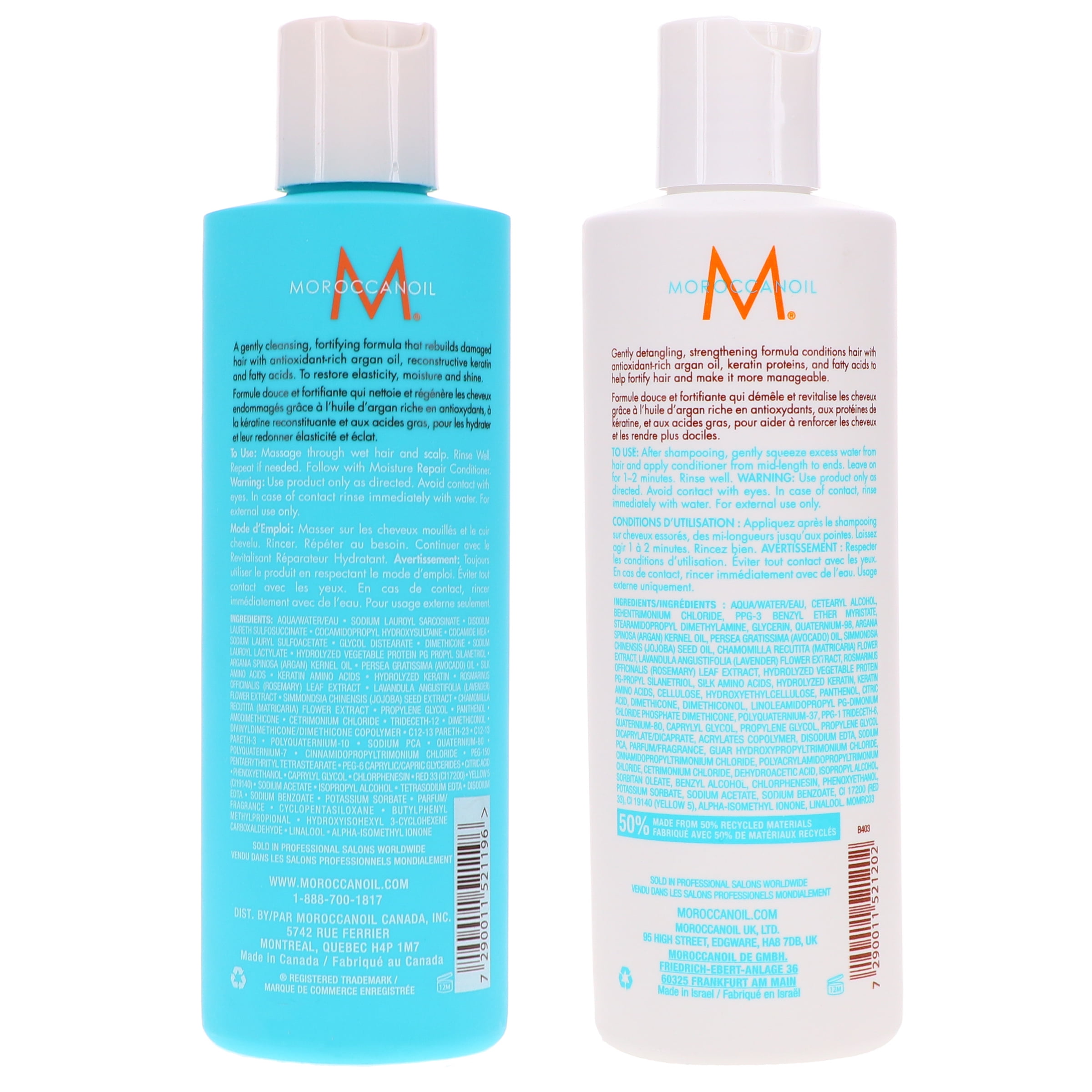 Moroccanoil Moisture Repair Shampoo 8.5 oz & Conditioner 8.5 oz Combo Pack