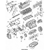 Genuine OE Mitsubishi Oil Pan Gasket - A990ZC1X01