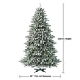 thumbnail image 3 of Árbol de Navidad Holiday time Artificial Abeto Nevado sin Iluminación 2.30 m, 3 of 4
