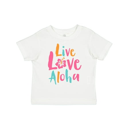 

Inktastic Live Love Aloha Gift Toddler Boy or Toddler Girl T-Shirt