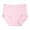 02_Pink, variant on HNMKIU Women Panties Mid Waist Comfortable and Breathable Underwear with Solid Fashion Lace Design Underwear for Women 01_Beige,L