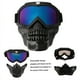 thumbnail image 4 of Máscara De Gafas De Motocicleta Desmontable Protección Profesional Correa Ajustable Transpirable Diseño Elegante De Cabeza De Calavera, 4 of 8