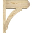 thumbnail image 3 of Ekena Millwork 8"W x 20"D x 24"H Thorton Rough Sawn Craftsman Outlooker, Douglas Fir, 3 of 4