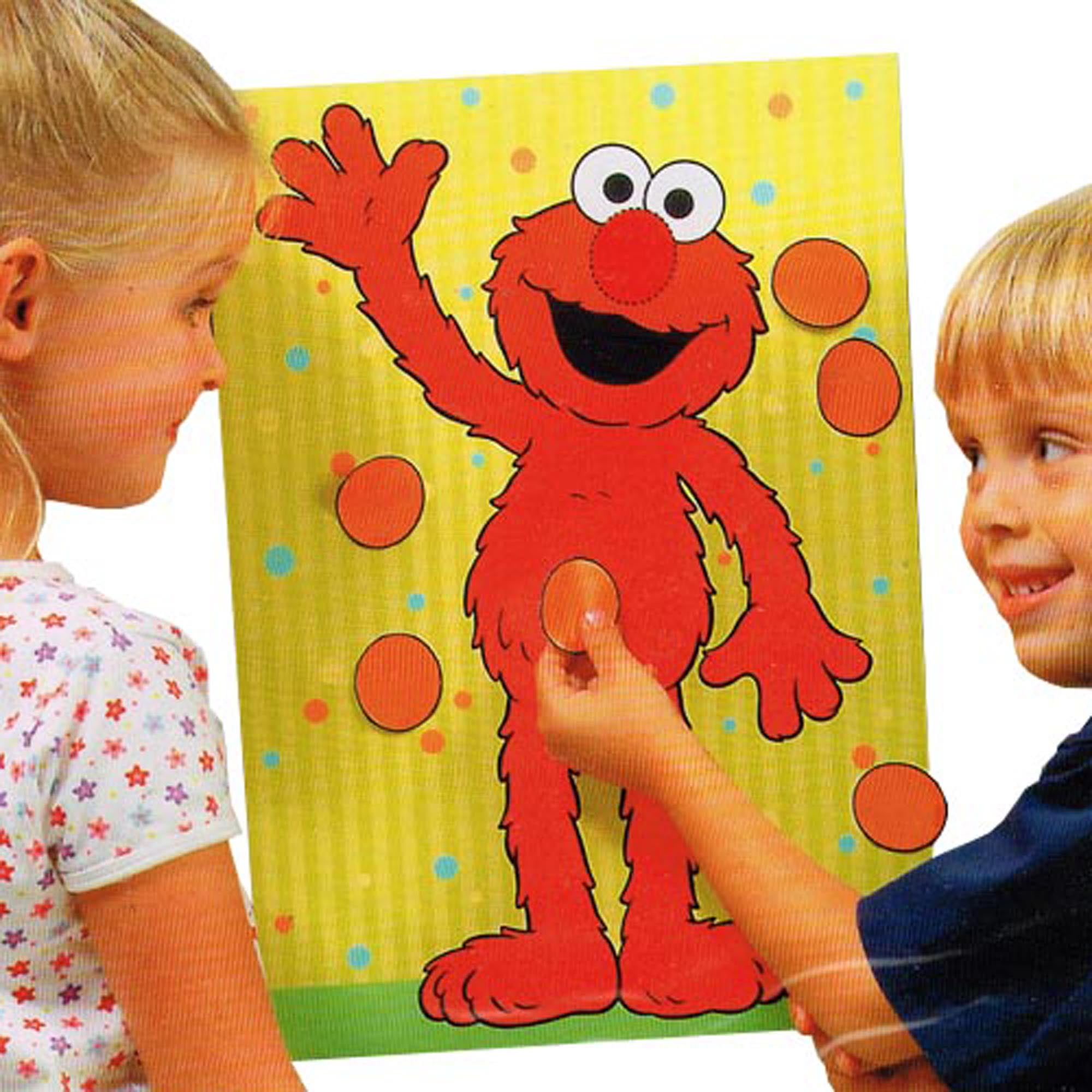 Sesame Street Elmo Party Game Poster (1ct) - Walmart.com - Walmart.com