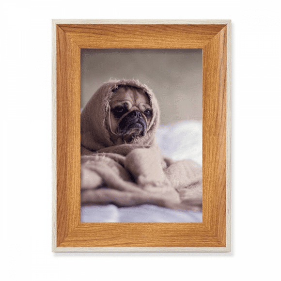 bulldog pet animal lly picture desktop wooden photo frame display picture art painting multiple sets
