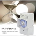 thumbnail image 5 of Timer, 24 Timer Switch, Timer 110-230v Sul 181h Analog Mechanical Timer Time Switch Manual/Automatic Controller For Din Rail GuanGuan, 5 of 5