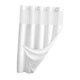 thumbnail image 2 of Cortina de ducha, accesorio versátil para baño, forro de hotel, lavable. Blanco, 2 of 8