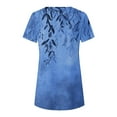 thumbnail image 4 of Women Fashion Tops Summer Frilly Oversized Shirts to Wear with Leggings Summer Clothes for Women 2025 Vacation Trendy Clearance Deals, 4 of 5