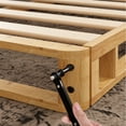 thumbnail image 3 of Zinus Jacob 4" Bamboo Box Spring, Mattress Foundation, King, 3 of 8