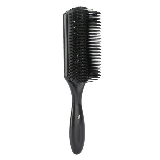 Peine para el cabello rizado, peine para peinado, peine para peluquería, masajeador para peinado rizado de nueve filas, cepillo para el cabello de salón antiestático, peine para peluquería