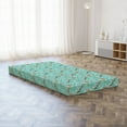 thumbnail image 5 of Forest Foldable Mattress, Bird Sika Deer Japanese Art, 74.8" x 39.4", Seafoam and Umber, by Ambesonne, 5 of 6
