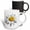 Multicolor, variant on 3drose, Stunning White Marguerite Daisy Vector Cut Out Isolated on White, 11oz Mug