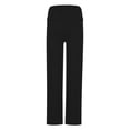 thumbnail image 6 of Gealkoca Fold Over Flare Leggings for Women Comfortable Workout Yoga Pants Casual Soft Ruched Waist Split Hem Lounge Pants for Gym Workout Work, 6 of 8