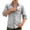 Light Gray, variant on Business Casual Shirts for Men 2026 Spring Cotton Linen Relaxed Fit Long Sleeve Button Down Lapel Collar Work Shirt
