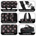 thumbnail image 3 of Teacher Tote Bag,Pioneer Flower Floral Print Pattern Teacher Utility Tote Bag,Large Work Tote Bags for Women with Multiple Pockets,Top Zipper Closure,13.8x10.6x6.7 Inch, 3 of 5
