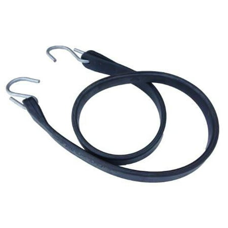 Rubber Tarp Straps w/ Crimped S Hooks - Price is for Bundles of