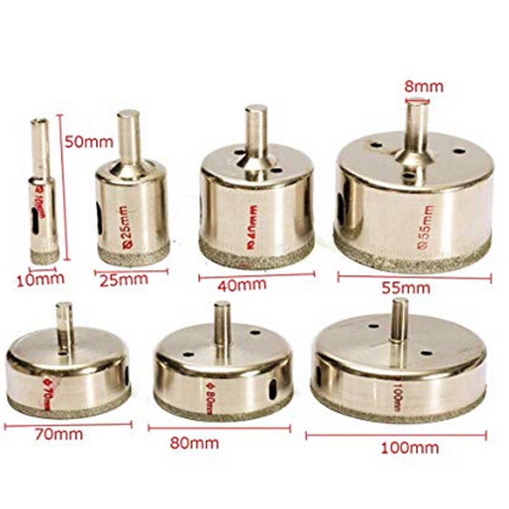 Diamond Hole Saw Drill Bit Tile Ceramic Glass Porcelain Marble Hole Saw