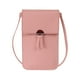 thumbnail image 2 of Bolso de teléfono táctil para mujer - Bolso bandolera de cuero con ranuras para tarjetas, ventana transparente para todos los teléfonos, bolso pequeño para cartera, 2 of 2