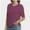 Burgundy, variant on Women's V-Neck Short Sleeve T-Shirt - Soft Casual Basic Tee, Solid Colors, S-XXL
