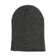 thumbnail image 1 of Lightweight Thin Slouch Beanie- Charcoal, 1 of 2