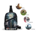 thumbnail image 6 of Death Note Sling Crossbody Backpack Shoulder Bag Chest Bag Daypack Sling Bags, 6 of 8
