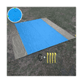 thumbnail image 5 of Beach Blanket with Corner Pockets Sandproof Extra Big Beach Mat Oversized Beach Blak4599, 5 of 8