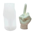 thumbnail image 1 of Molde De Dedo Medio Moldes para hornear 3Dartesanía de silicona DIYregalo multiusos no tóxico para fiestas navideñas Tmvgtek Libre de BPA, 1 of 9