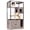 Greige, variant on Aivituvin Cat Litter Box Enclosure with Metal Frame Indoor Cat Furniture Enclosure for Hidden Self-Cleaning Litter Boxes, 27.6" L
