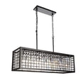 thumbnail image 2 of CWI Lighting 9697P36-4-192 4 Light Chandelier with Brown Finish, Brown Finish, 2 of 2