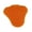 Orange, variant on YAHHU Urinal Pad Anti Splash Triangle Fragrant Ball Screen Deodorizer Mats for Men's Toilet Orange (6.69 x 6.30 inches / 17 x 16 cm)