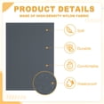 thumbnail image 3 of Uxcell Nylon Repair Patch Self-Adhesive Waterproof Fabric Repair Tape for Tents and Sleeping Bags Dark Gray, 3 of 7