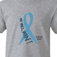 thumbnail image 4 of Inktastic We Will Win Against Prostate Cancer Ribbon Youth T-Shirt, 4 of 5
