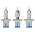 thumbnail image 2 of Fiber Optic Adapter, Ceramic Metal 3Pcs FC Male To SC Female Optical Fiber Connector  for LAN, 2 of 8